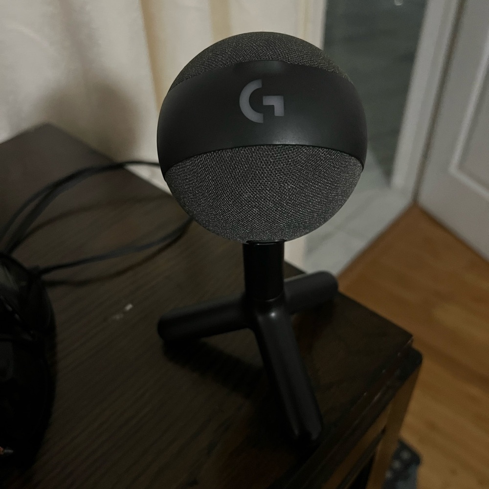 Logitech Black Desktop Microphone